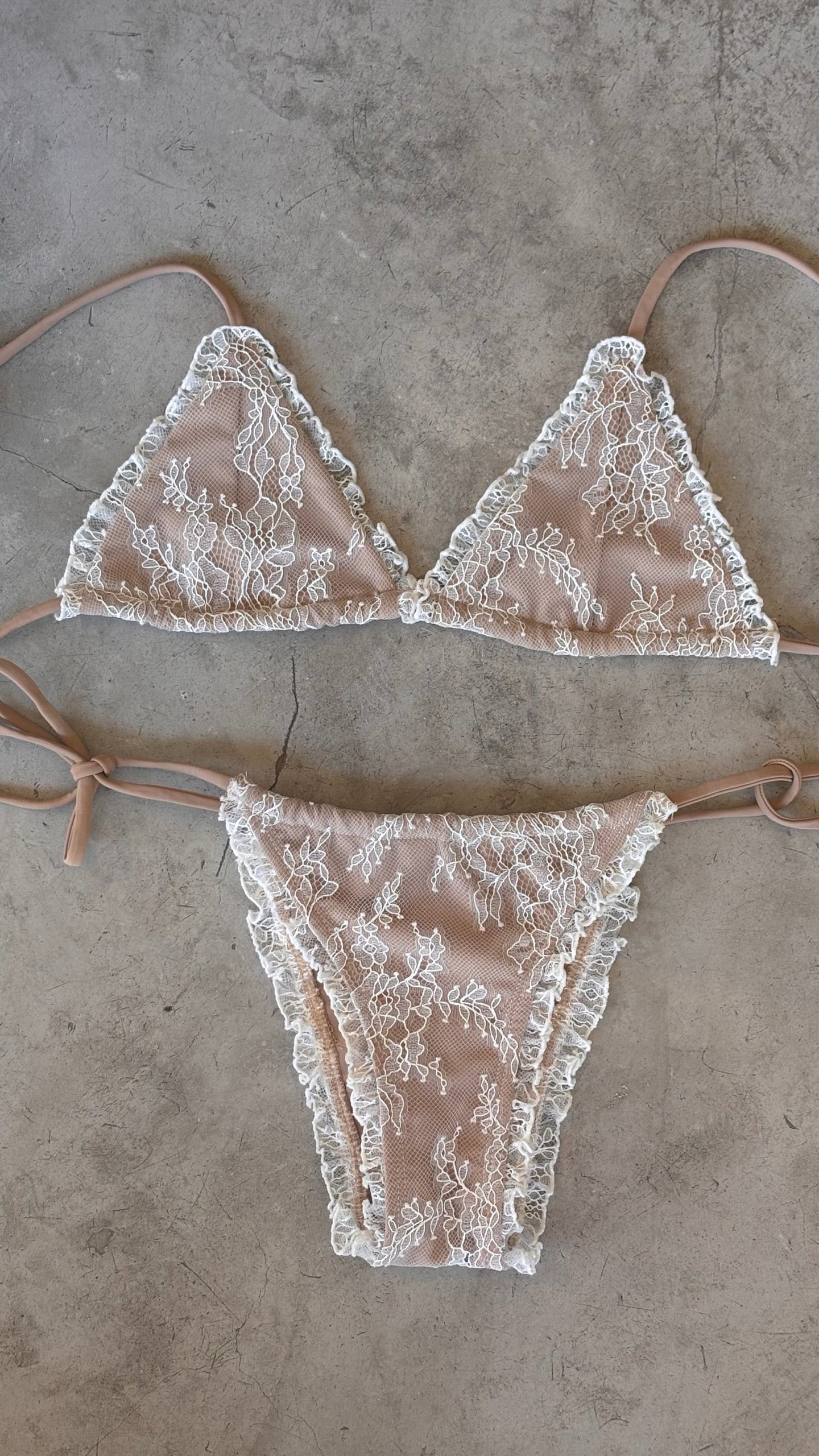 lace swimwear set