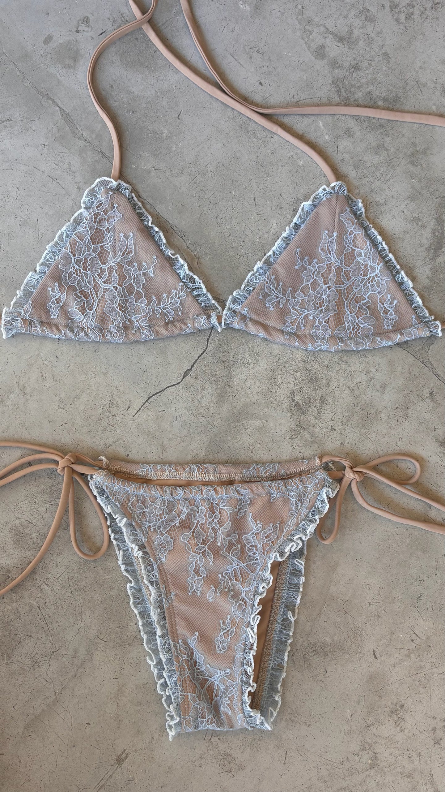 lace swimwear set