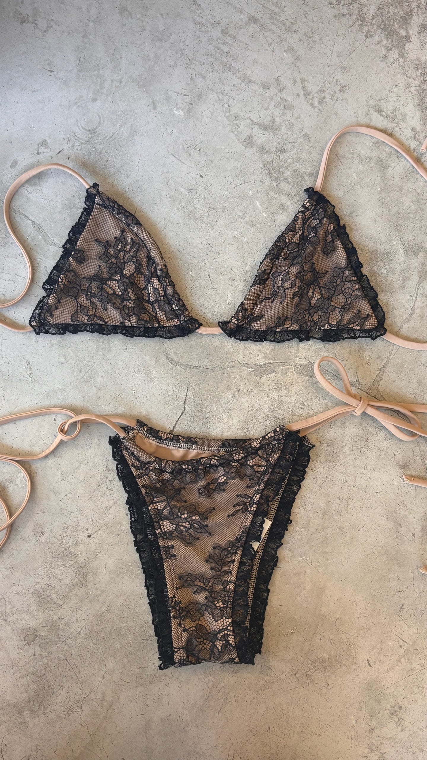 lace swimwear set