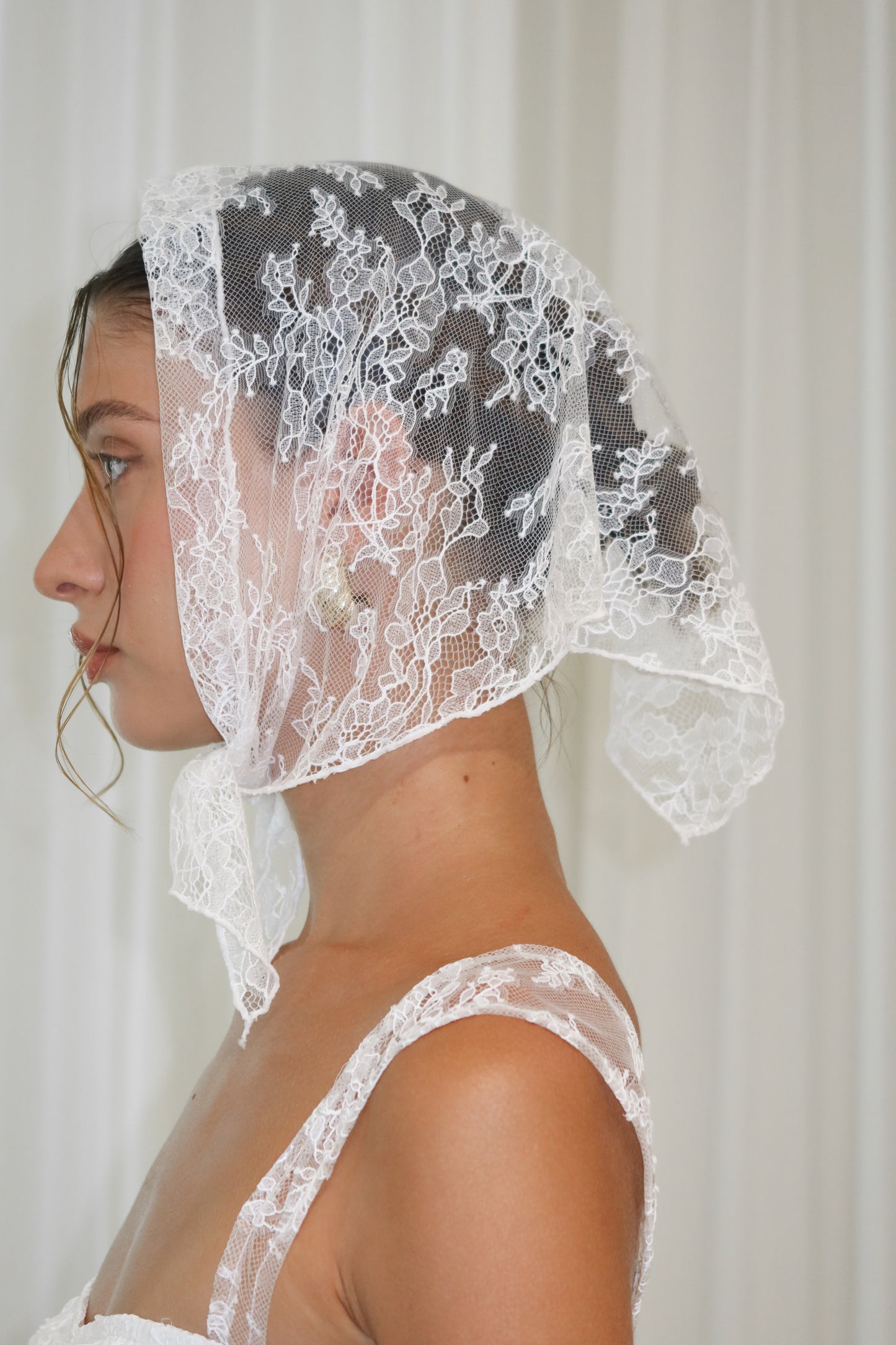 lace headscarf